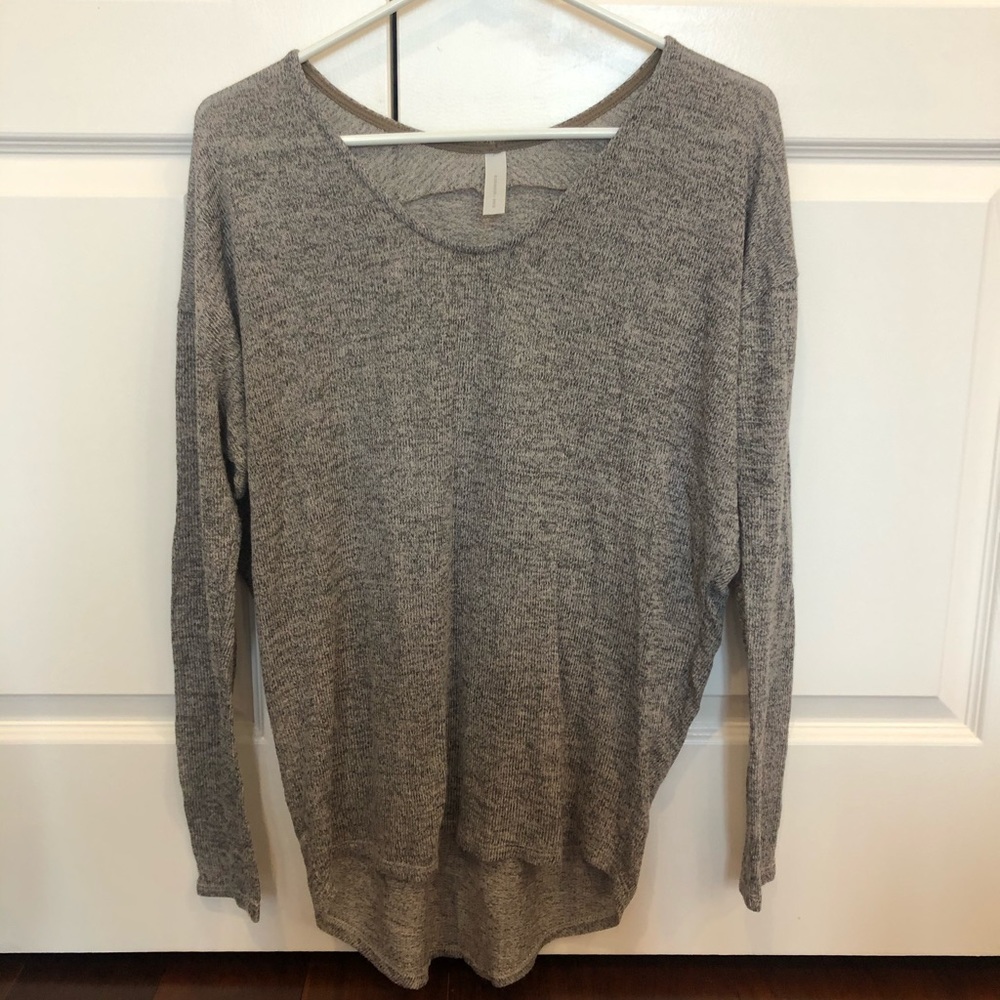Soft grey sweater